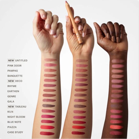 ILIA Lip Sketch Hydrating Lipstick + Lip Liner Crayon | Banquette (Beige Pink) - Picture 5 of 5